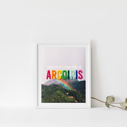 Mockup arcoiris