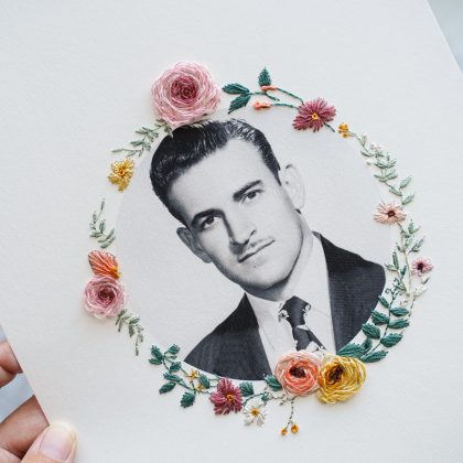 DIY-circular-arch-embroidery-on-paper