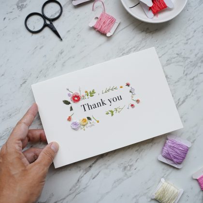 Thank-you-florals-embroidery-on-paper-card